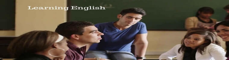 students learning english