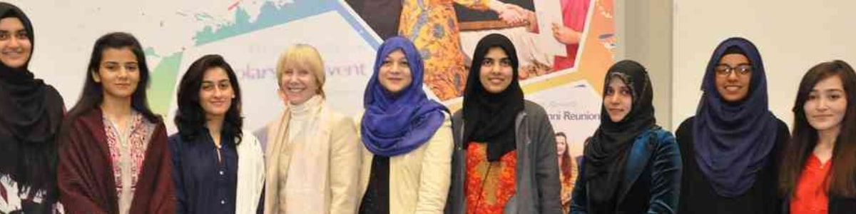 group of Pakistani female professionals